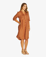 Pintuck Dress