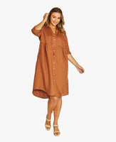 Pintuck Dress