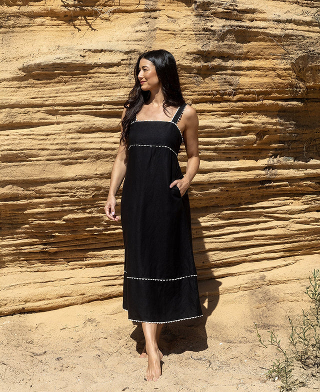 Ric Rac Maxi Dress