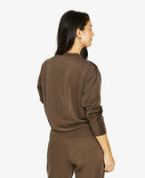 Satin Trim Lounge Top