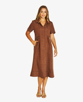 Seam Detail Shirt Dress