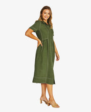 Seam Detail Shirt Dress