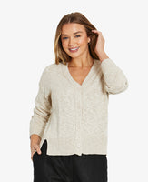 Slub Linen Cardi