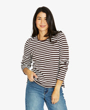 Stripe L/S Crew Tee