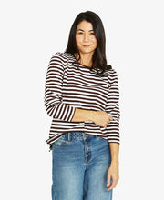 Stripe L/S Crew Tee