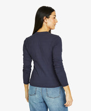 V-Neck Henley Tee