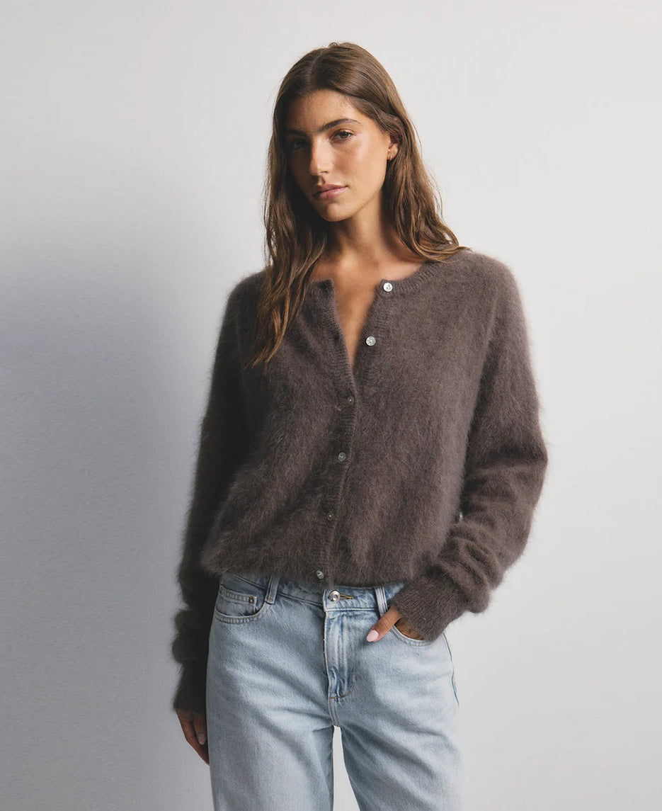 Frankie Crew Neck Cardigan