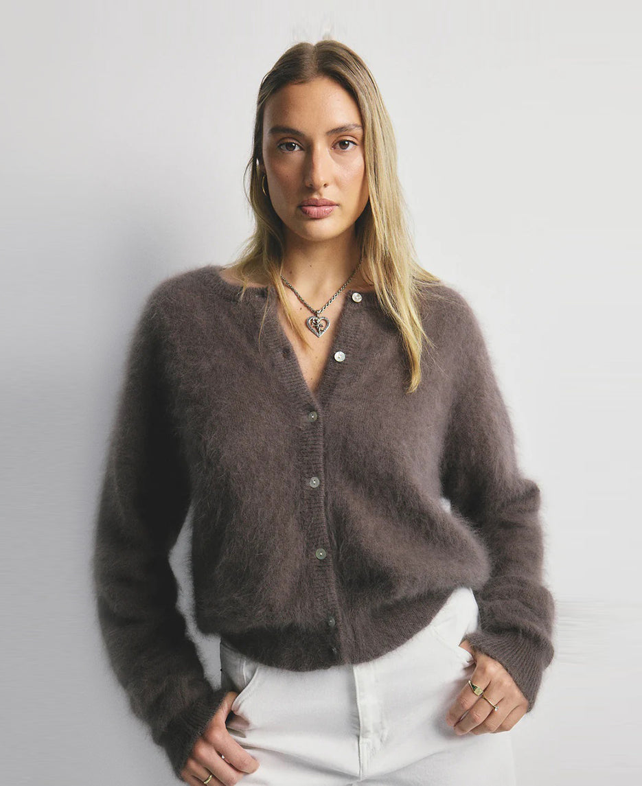 Frankie Crew Neck Cardigan