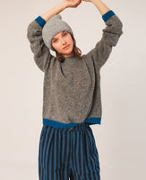 Contrast Trim Knit