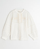 Embroidered LS Top