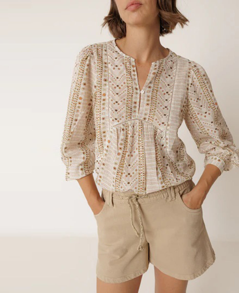 Ethnic Cotton Blouse