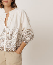 Floral Hem Blouse