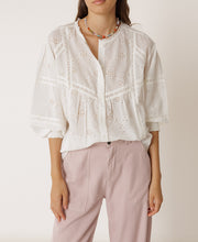 Lace Embroidered Shirt