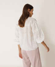 Lace Embroidered Shirt