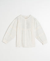 Lace Embroidered Shirt