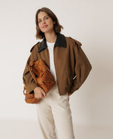 Lyocell Bomber Jacket