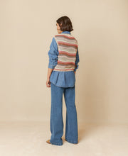 Multi Colour Crochet Knit Vest