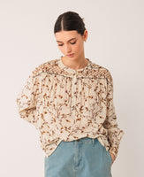Smocked Shoulder Top