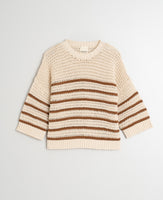 Two Tone Stripes Sweater