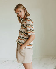 Zig Zag Crochet Sweater