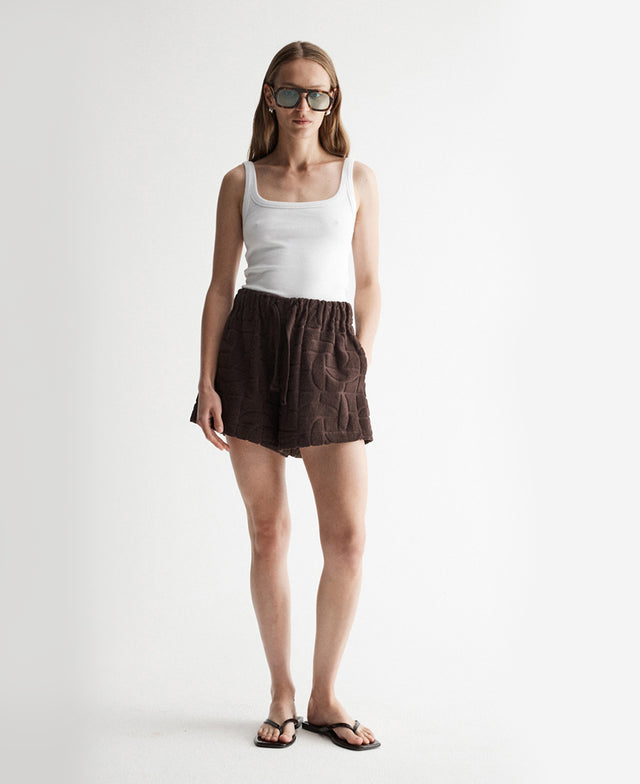 Monogram Towelling Short