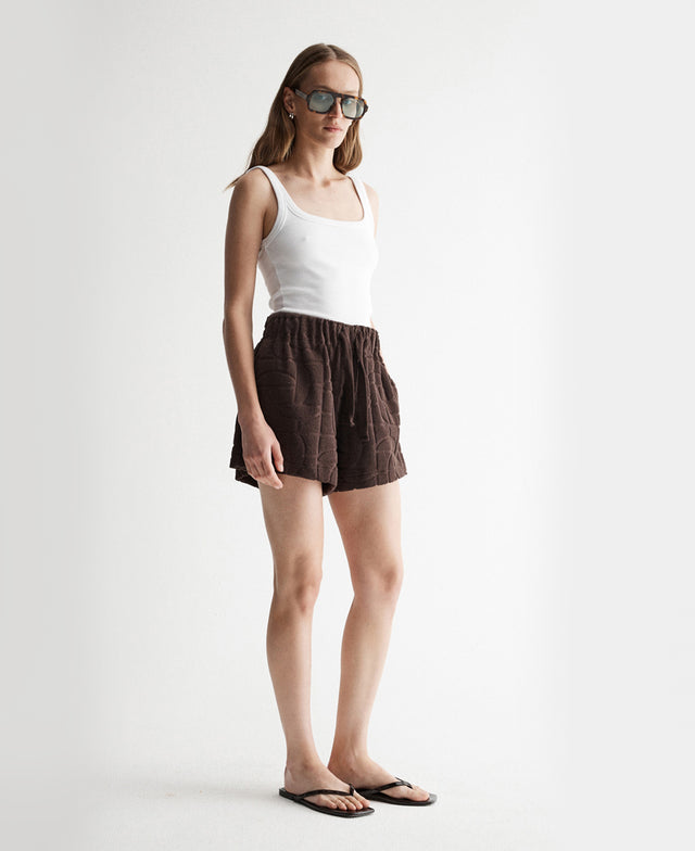 Monogram Towelling Short