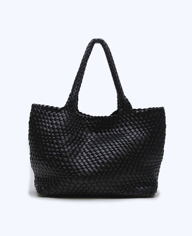 Woven Tote Bag by LA TRIBE – Page Woven Tote Bag – ECO D.