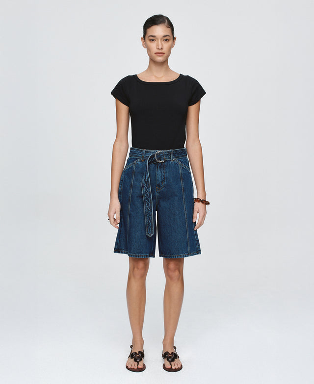 Belted Jean Short