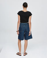 Belted Jean Short