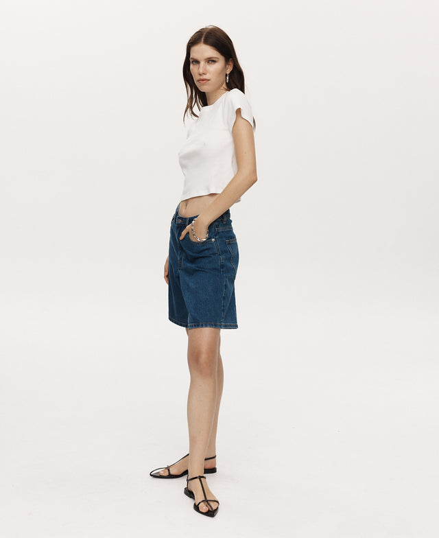 Relaxed Jean Short