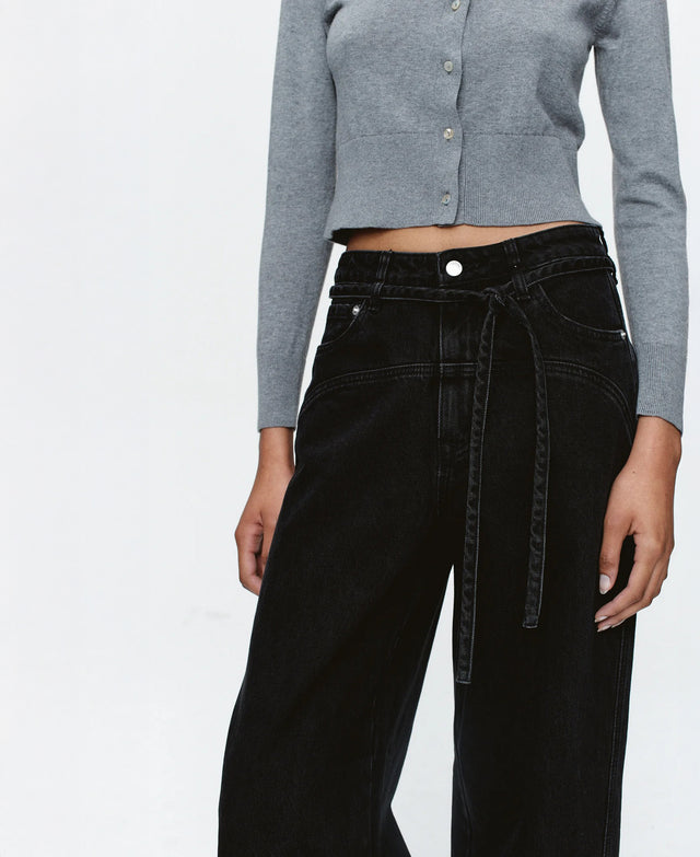 Tie Curve Seam Jean