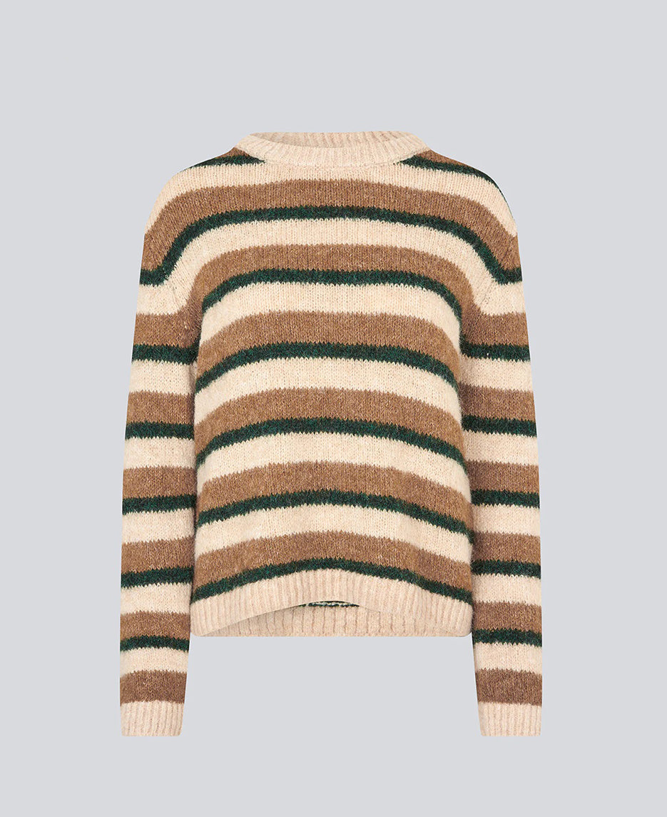 Philip O-Neck Stripe Sweater