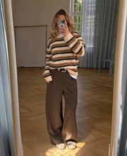 Philip O-Neck Stripe Sweater