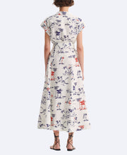 Capri Linen Shirt Dress