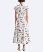 Capri Linen Shirt Dress