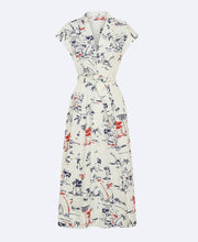 Capri Linen Shirt Dress