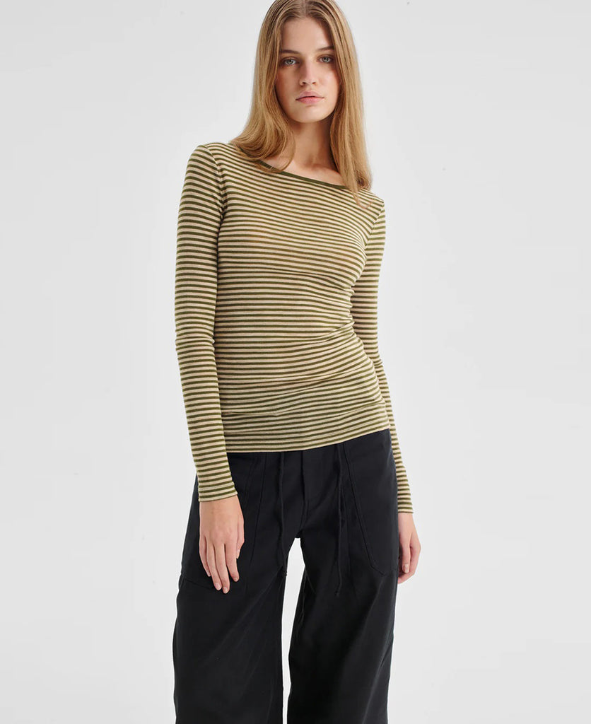 Morrison Knit Morri Merino Stripe Knit by MORRISON – Page Morri Merino Stripe Knit ...