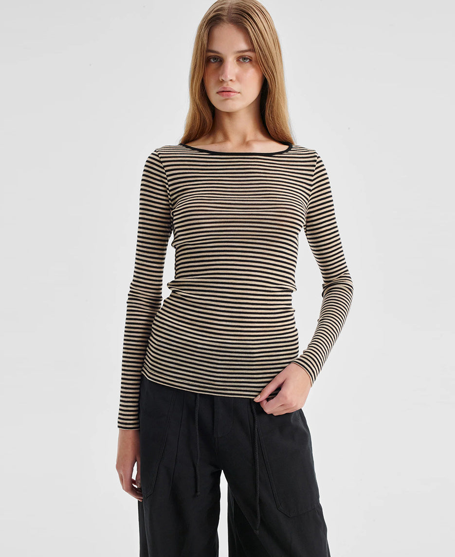 Morri Merino Stripe Knit