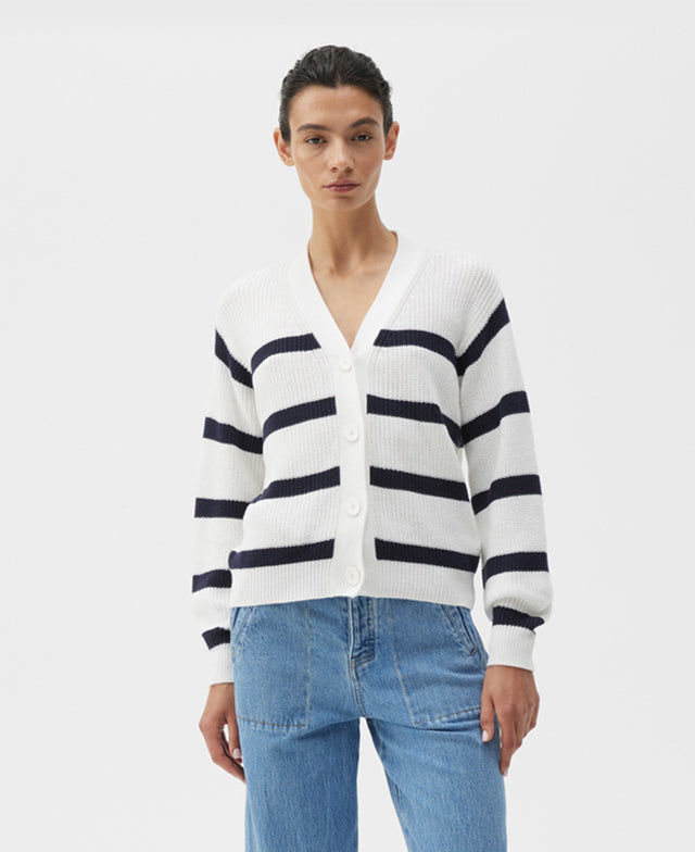 Breton Knit Cardigan