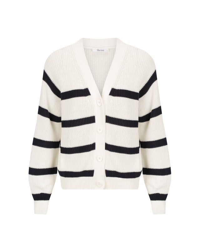 Breton Knit Cardigan