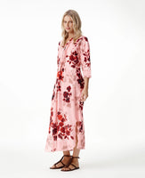 Long Poppy Kaftan