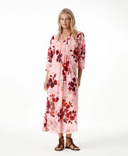 Long Poppy Kaftan