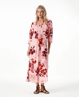 Long Poppy Kaftan