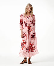 Long Poppy Kaftan
