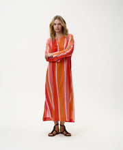 Moroccan Stripe Sunset Bazaar Dress