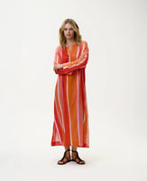Moroccan Stripe Sunset Bazaar Dress