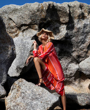 Moroccan Stripe Sunset Bazaar Dress