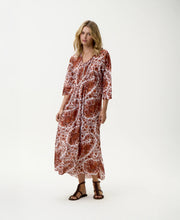 Pebble Beach Long Poppy Dress