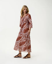 Pebble Beach Long Poppy Dress