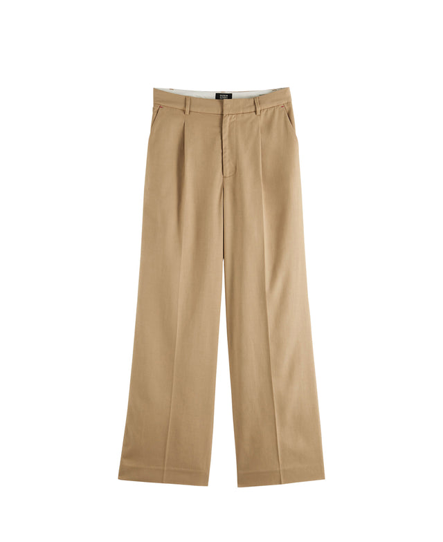 Low Rise Wide Leg Trousers